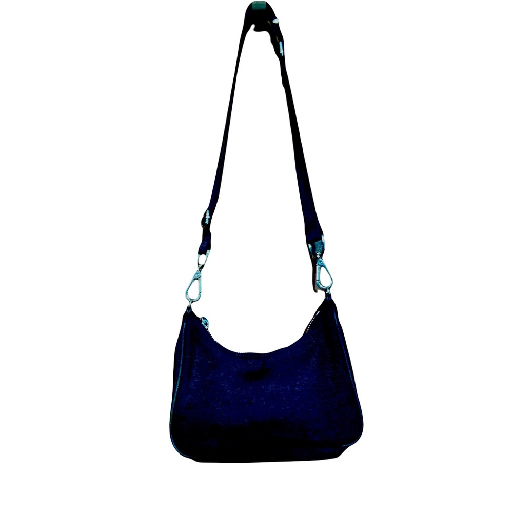 Urban Outfitters Black Mini Hobo Shoulder Bag